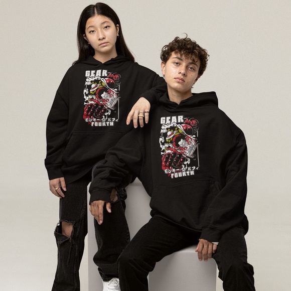 GEAR FOURTH:: UNISEX CUSTOM HOODIE - Picture 1 of 2